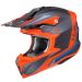 2022 HJC i50 Full Face MX Motocross Offroad ATV DOT/ECE Helmet - Pick Size/Color-2XL-Flux - Gray/Orange