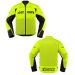 Icon Contra 2 Textile/Mesh Hi-Viz Yellow Street Motorcycle Jacket - Size 4XL