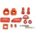 Moose Racing Bling Pack Billet Aluminum Orange For KTM - 1231-0912