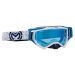2021 Moose Racing XCR Pro Stars MX Motocross Offroad Goggles - Pick Size & Color-White/Blue