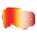 100% Armega Goggle Replacement Lens -Red Mirror