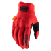 100% Cognito Gloves-Red/Black-SM