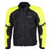2020 Tour Master Draft Air 4 Street Motorcycle Riding Jacket - Pick Size & Color-Black/Hi-Viz Yellow-LG