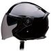 2021 Z1R Road Maxx Open Face Motorcycle Helmet - Pick Color/Size-Black-XL