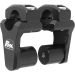 Rox Black Anodized 2 Inch Pivoting Handlebar Riser For 1 1/8 Bars For BMW KTMs