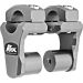 Rox Gray Anodized 2 Inch Pivoting Handlebar Riser For 1 1/8 Bars For BMW KTMs