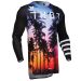 Thor Sportmode Motocross Offroad MX Motocross Offroad ATV Jersey -SD - Black-XL