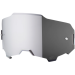 100% Armega Goggle Replacement Lens -Silver Mirror