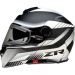 2021 Z1R Solaris Scythe Snow Modular Electric Shield Helmet - Pick Size & Color-White/Black-XL