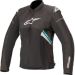 2021 Alpinestars Stella T-GP Plus R v3 Air Street Motorcycle Jacket-Black/White/Teal-SM