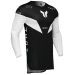 Thor Sportmode Motocross Offroad MX Motocross Offroad ATV Jersey -Strike - Black-2XL