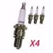 SUZUKI GSXR1000 GSXR 1000 4 NGK SPARK PLUGS CR9E 2001-2008