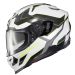 Scorpion Exo-T520 Street Motorcycle Full Face Helmet - Pick Size & Color-Zuse White/Hi-Viz-MD