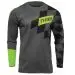 Thor Sector Motocross Offroad Birdrock Jersey Gray/Acid Small - (Same Day Ship)
