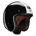 2021 Thor Hallman McCoy Open Face Street Motorcycle Helmet - Pick Size-Black/White-LG