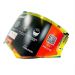 Ls2 Advant x Replacement Face Shield Helmet-Red Iridium