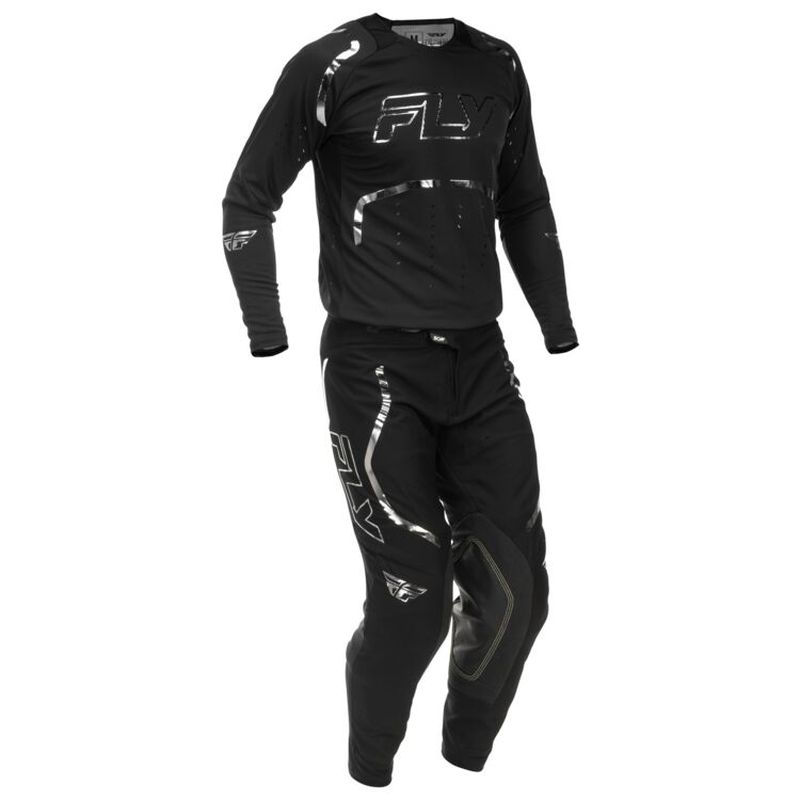 Fly Racing Evolution Dst Se Spark Motocross Offroad Black/Silver Jersey-280241