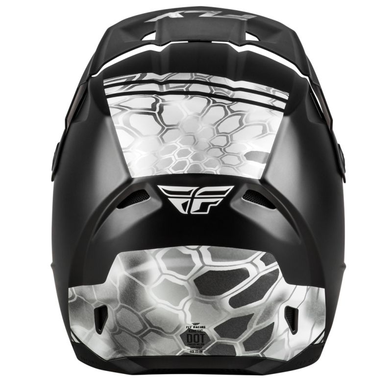 2026 Fly Racing Kinetic Verdict Kryptek MX Motocross Offroad Black Gray Helmet -280188