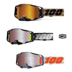 100% Armega Hiper MX Motocross Offroad Adult Goggles - Pick Color-0