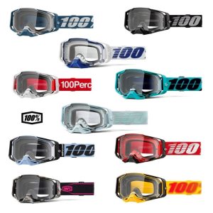 100% Armega MX Motocross Offroad Adult Goggles - Pick Color-0