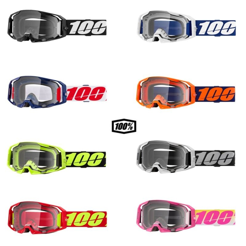100% Armatic MX Motocross Offroad Adult Goggles - Pick Color-0