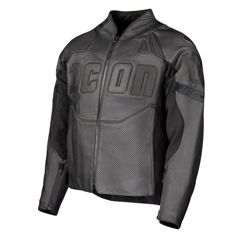 Icon Contra3 Leather Rizz Rizz Street Motorcycle Jacket - Pick Size & Color-281366