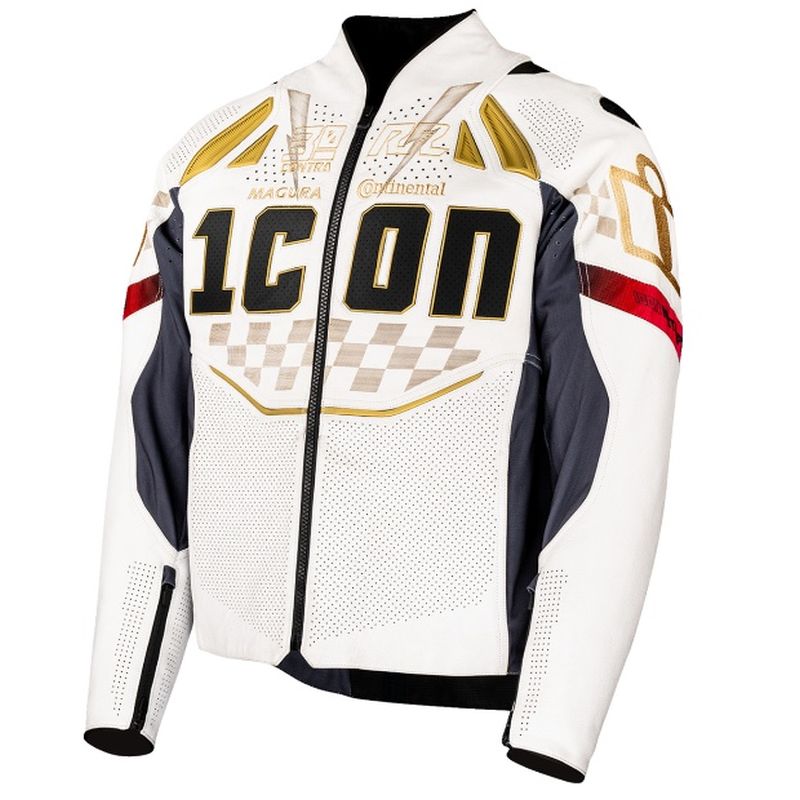 Icon Contra3 Leather Rizz Rizz Street Motorcycle Jacket - Pick Size & Color-281370