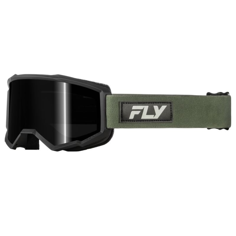 Fly Racing Focus Sand Dark Smoke Lens MX Motocross Offroad Goggles - Pick Color-282227