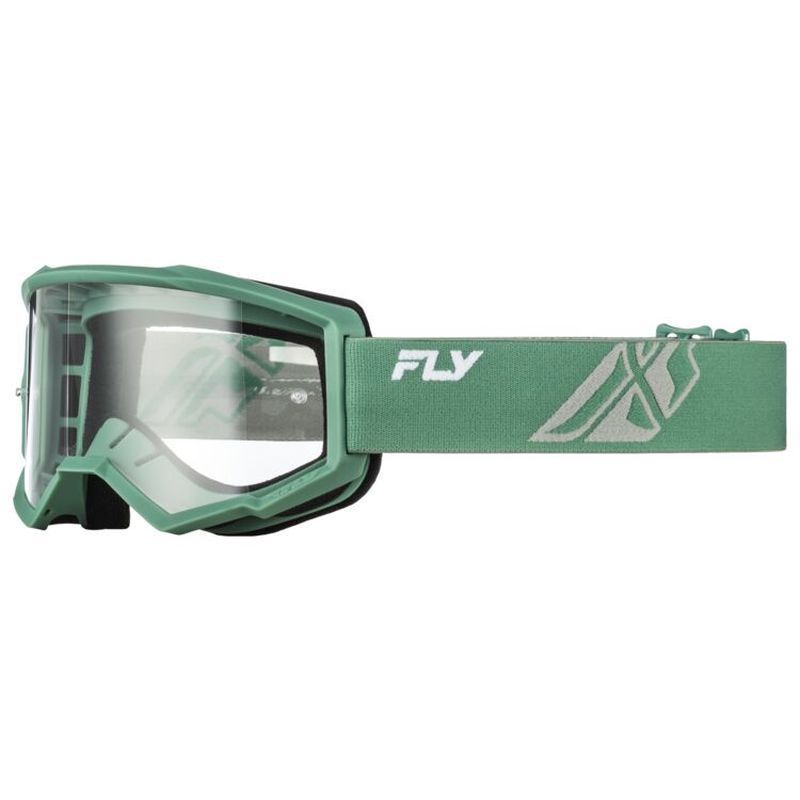 Fly Racing Focus Clear Lens Motocross Offroad ATV Youth Goggles - Pick Color-282211
