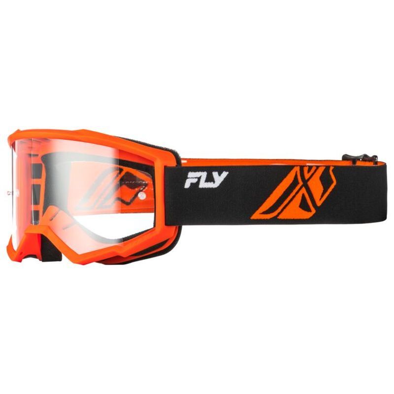Fly Racing Focus Clear Lens Motocross Offroad ATV Youth Goggles - Pick Color-282210