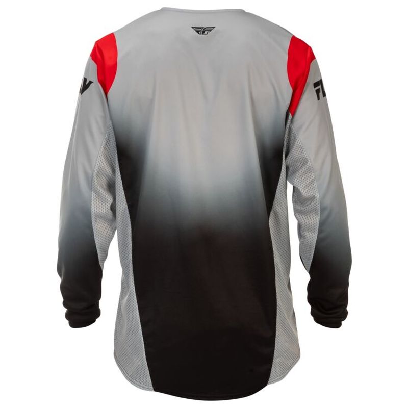 Fly Racing Kinetic DBK Adult Motocross Offroad Jersey Grey/Black/Red - Pick Size -281254