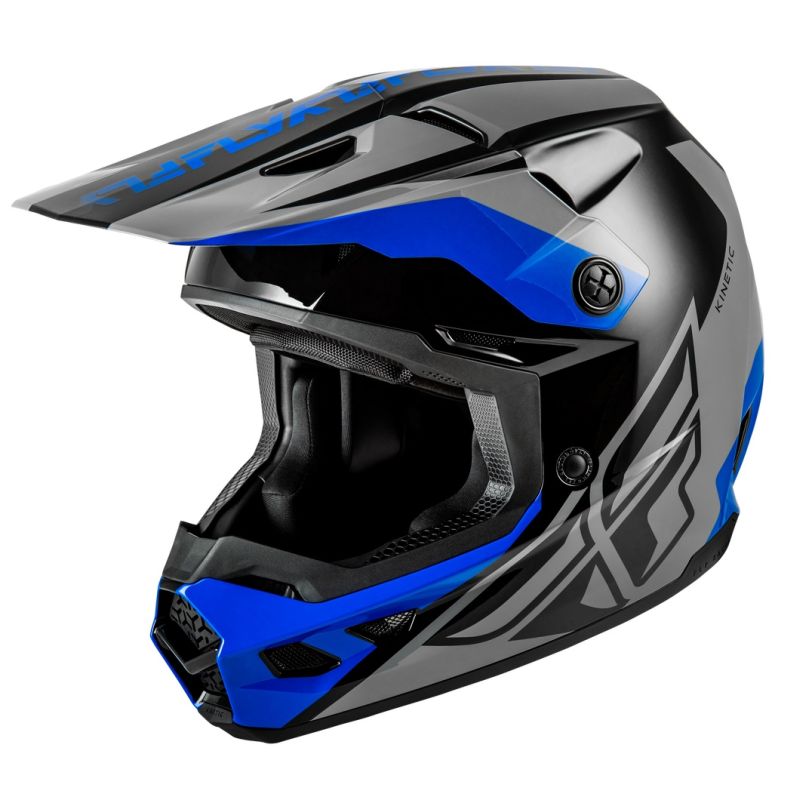 2025 Fly Racing Kinetic Crest Motocross Offroad Helmet - Pick Size & Color-281619