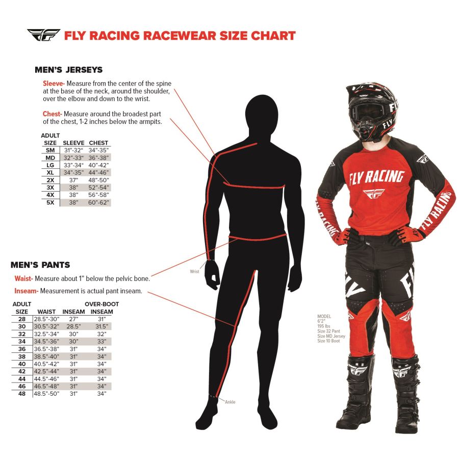 Fly Racing Kinetic DBK Offroad ATV Adult Pant Grey/Black/Red - Pick Size-281391