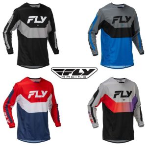 Fly Racing Kinetic MX Motocross Offroad ATV Adult Jersey - Pick Size & Color-0