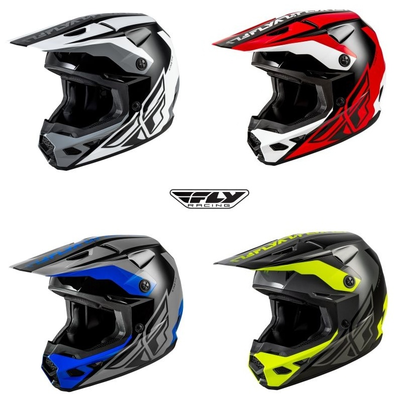2025 Fly Racing Kinetic Crest Motocross Offroad Helmet - Pick Size & Color-0