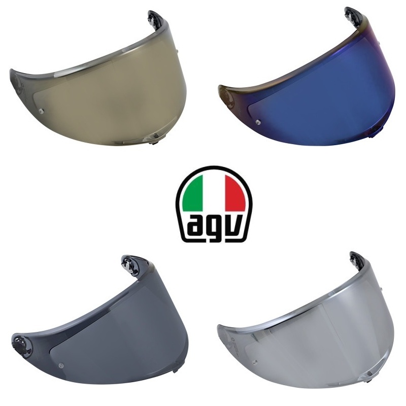 AGV K6/K6 S Pinlock Ready Replacement Face Shield Helmet - Pick Color-0
