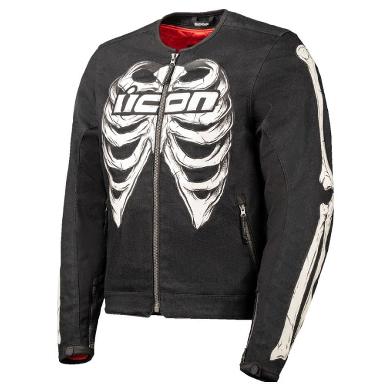 Icon Crestfalllen Street Motorcycle Black Jacket - Pick Size-282950