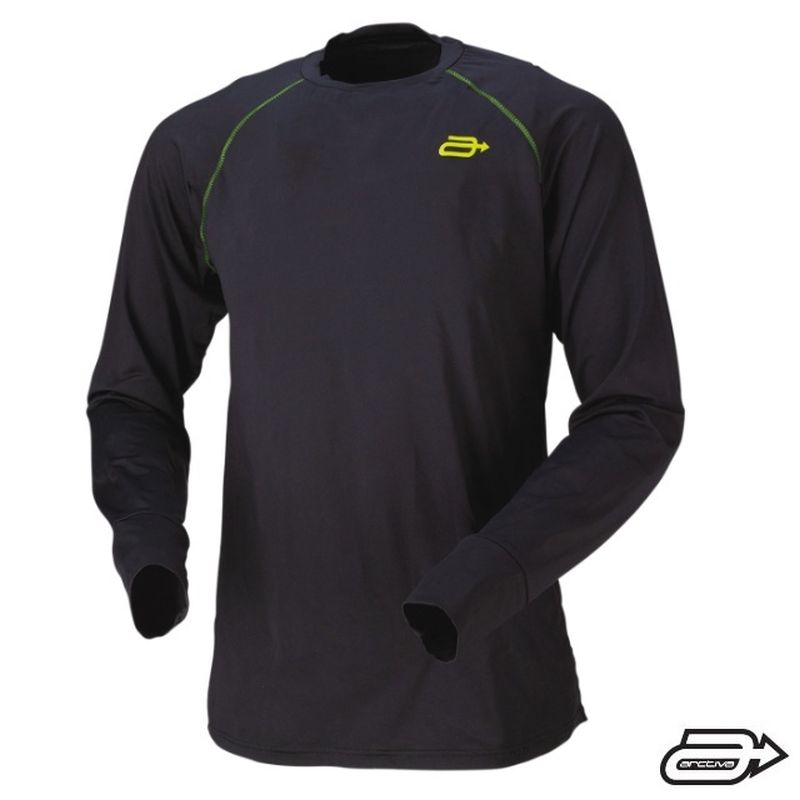 Arctiva Regulator Long-Sleeve Undersuit Snow Black Shirt - Pick Size-0