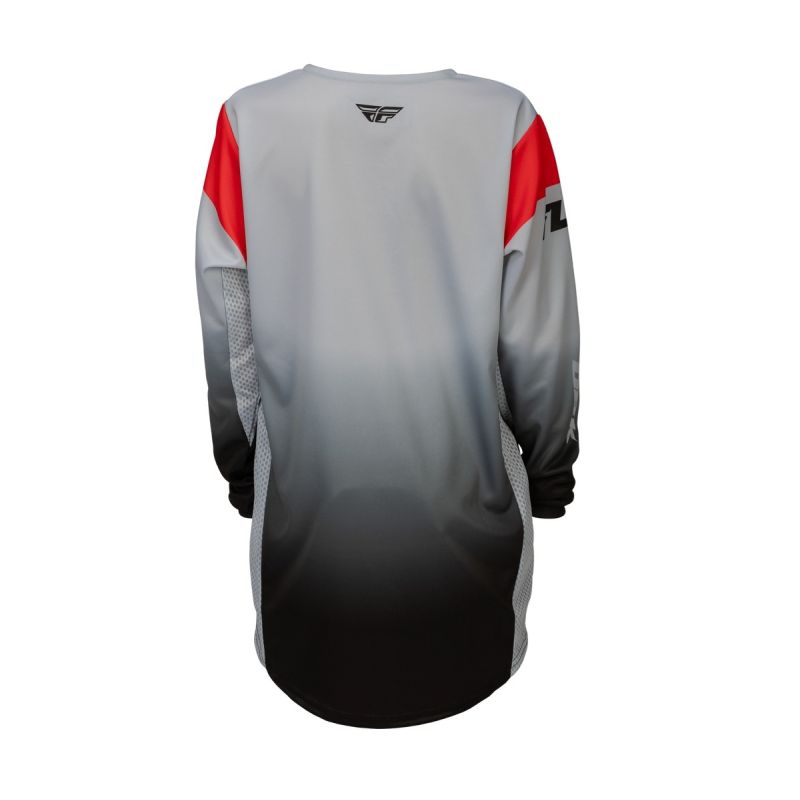 Fly Racing Kinetic DBK Youth Motocross Offroad Grey/Black/Red Jersey - Pick Size-284678