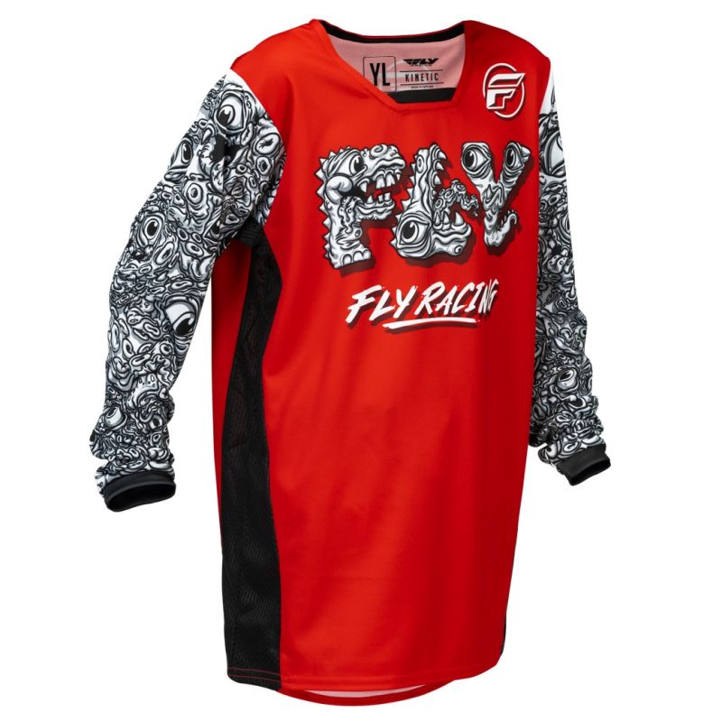 Fly Racing Kinetic Mutant Youth Motocross Offroad Jerseys - Pick Size & Color-282593