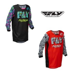 Fly Racing Kinetic Mutant Youth Motocross Offroad Jerseys - Pick Size & Color-0