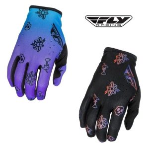 Fly Racing Lite Outline Youth Motocross Offroad Gloves - Pick Size & Color-0