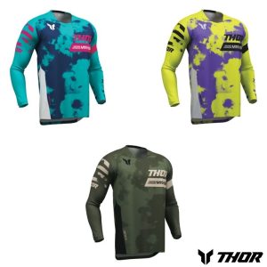 Thor Launchmode Bleach Motocross Offroad ATV Jerseys - Pick Size & Color-0