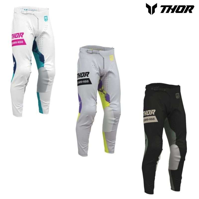 Thor Launchmode Bleach Motocross Offroad ATV Pants - Pick Size & Color-0