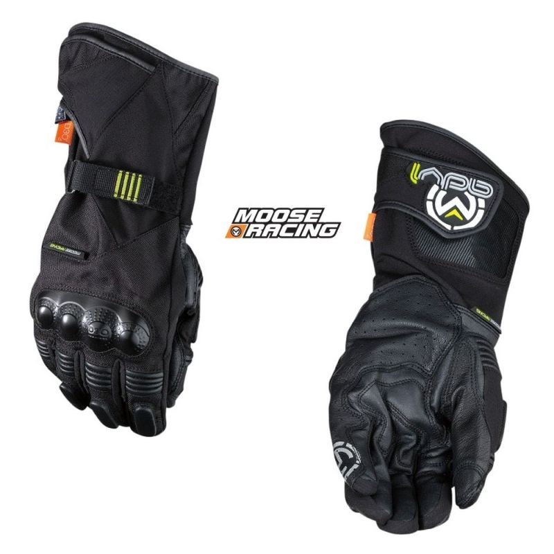 Moose Racing ADV1 Cold Weather MX Motocross Offroad ATV Black Glove - Pick Size-0