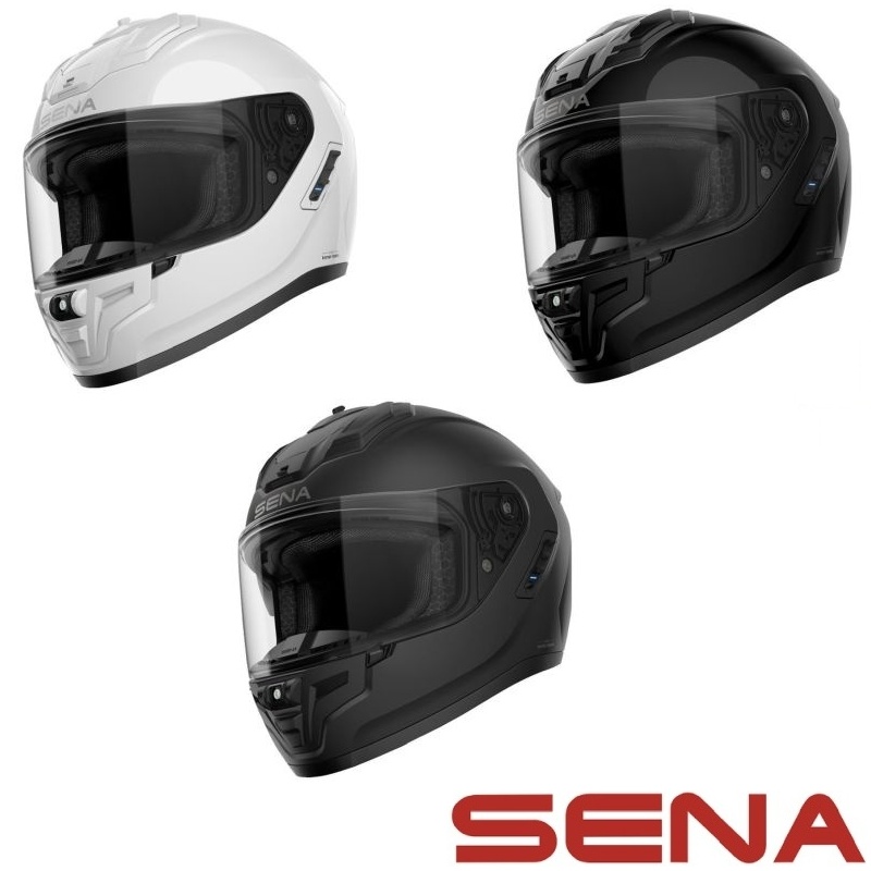 Sena Phantom Full Face Street Motorcycle Helmet - Pick Size & Color-0