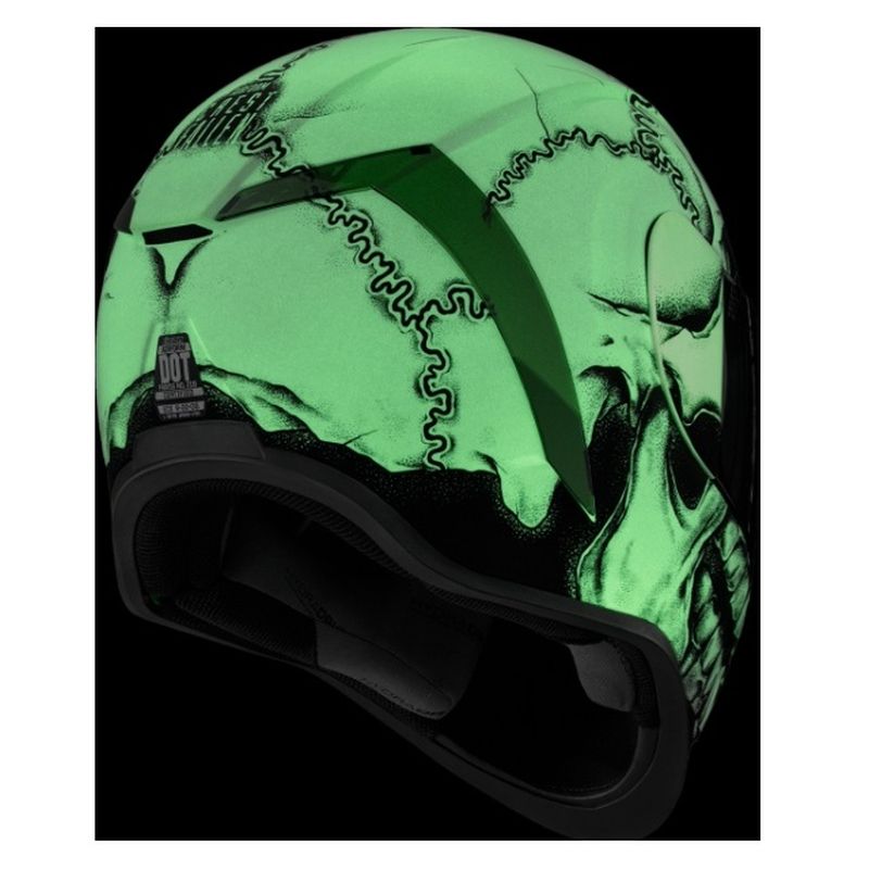 Icon Airform Crestfallen Full Face Street Motorcycle White Helmet -Pick Size-282977