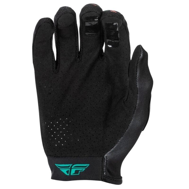 Fly Racing Lite Americana Youth Motocross Offroad Black/Red/Gold Gloves-282541