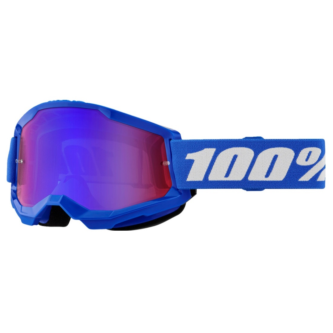 100% Strata 2 Mirror Lens MX Motocross Offroad ATV Adult Goggles - Pick Color-285360
