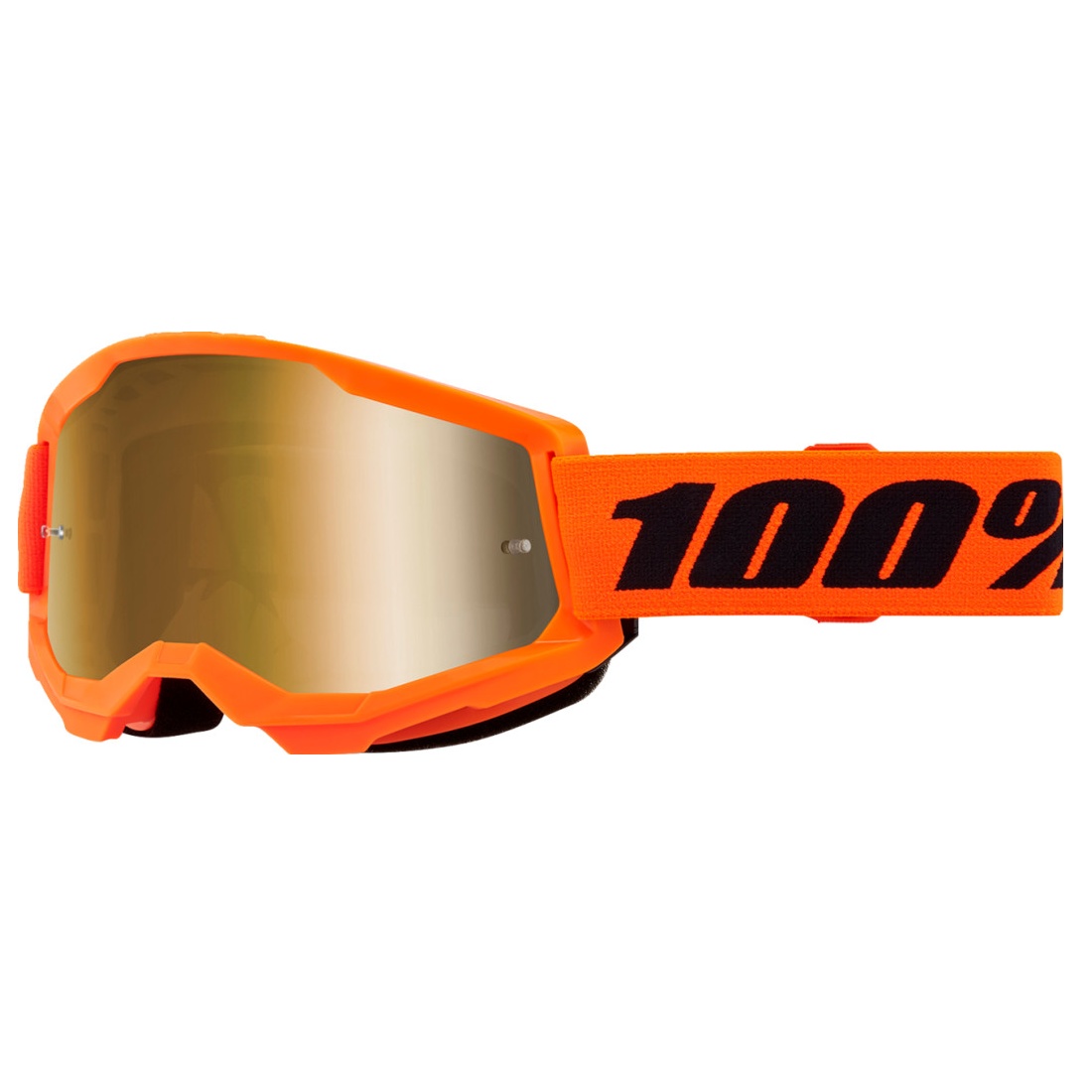 100% Strata 2 Mirror Lens MX Motocross Offroad ATV Adult Goggles - Pick Color-285359